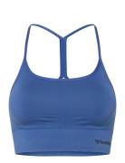 Hmltiffy Seamless Sports Top Hummel Blue