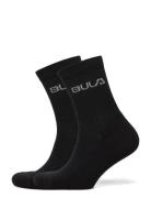 2Pk Wool Socks Bula Black