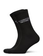 2-Pack Logo Socks Röhnisch Black