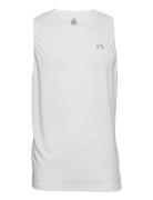 Men Core Running Singlet Newline White