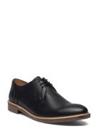 Nuvi Laceup Hush Puppies Black