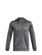 Ua Armour Fleece Fz Hoodie Under Armour Grey