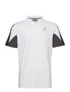 Club 22 Tech Polo Shirt Men Head Patterned