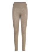 Borg High Waist Pattern Tights Björn Borg Beige