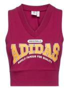 Adidas Originals Class Of 72 Crop Vest Adidas Originals Pink