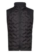 Mens Grove Hybrid Vest Abacus Black