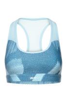 Ts Lux Per Racer Bra- Aop Reebok Performance Blue