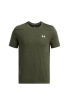 Vanish Seamless Grid Ss Under Armour Khaki