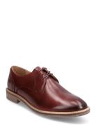 Nuvi Laceup Hush Puppies Burgundy