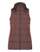 Eisbach Vest W Jack Wolfskin Burgundy