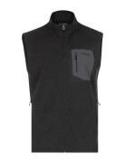 Kamphaug Knitted Vest Men Bergans Grey