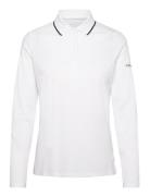 Miriam Long Sleeve Poloshirt Röhnisch White