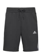 Essentials Fleece 3-Stripes Shorts Adidas Sportswear Black