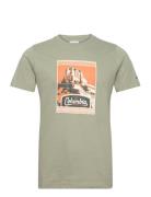 Csc Seasonal Logo Tee Columbia Sportswear Green