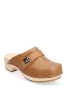 Sl Pescura Clog 50 Cognac Scholl Brown