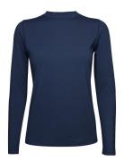 Ladies First Skin Round Neck BACKTEE Navy