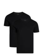 2-Pack Men Bamboo S/S Undershirt URBAN QUEST Black