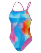 Womens Allover Digital Vback Speedo Patterned