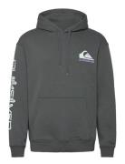 Omni Logo Hoodie Quiksilver Grey