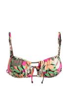 Pt Beach Classics Adj Bralette Roxy Patterned