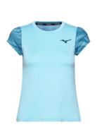 Charge Printed Tee Mizuno Blue