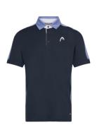 Slice Polo Shirt Men Head Navy