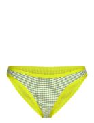 Gingham Scoop Bottom Speedo Green