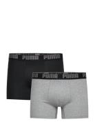 Puma Men Everyday Basic Boxer 2P PUMA Patterned