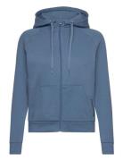 W Ease Zip Hood Peak Performance Blue