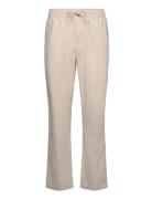 Akjan Cot/Linen Ela Pants Anerkjendt Beige