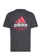 Manchester United Seasonal Graphic T-Shirt Adidas Performance Black