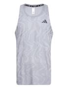 Ultimate Engineered Running Singlet Adidas Performance Grey