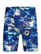 Waves Graphic Swim Jammers Adidas Performance Blue