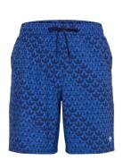 Monogram Swimshort Adidas Performance Blue