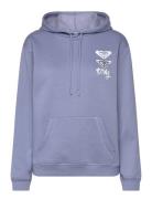 Surf Stoked Hoodie Brushed A Roxy Blue