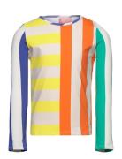 Multicolor Stripes Swim T-Shirt Bobo Choses Patterned