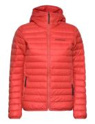 W Down Liner Hood Jacket Peak Performance Red