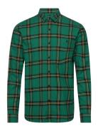 M Moment Flannel Shirt Peak Performance Green