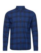 M Moment Flannel Shirt Peak Performance Blue