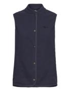 Light Curl Vest W Jack Wolfskin Blue