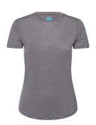 W Mer 125 Cool-Lite Sphere Iii Ss Tee Icebreaker Grey