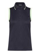 Lila Sleeveless Top J. Lindeberg Navy