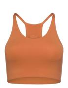 Float Cleo Halter Bra Girlfriend Collective Orange