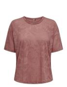 Onpaub-Bia On Ss Loose Bn Tee Only Play Burgundy