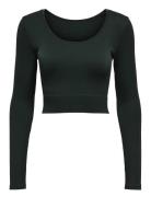 Onpjaia Life Un Ls 2-Waycrop Seam Top Only Play Black