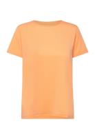 Lizzy W Slub S/S Tee Athlecia Orange