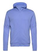 M Mer 360 Realfleece Elem Ls Z Hood Icebreaker Blue