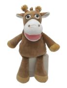 Giraffe Hand Puppet 25 Cm. Magni Toys Brown