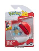 Pokemon Clip N Go Squirtle With Poke Ball Proxy Patterned