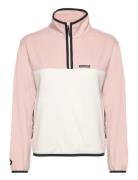 Popover 1/2 Zip Top Converse Pink